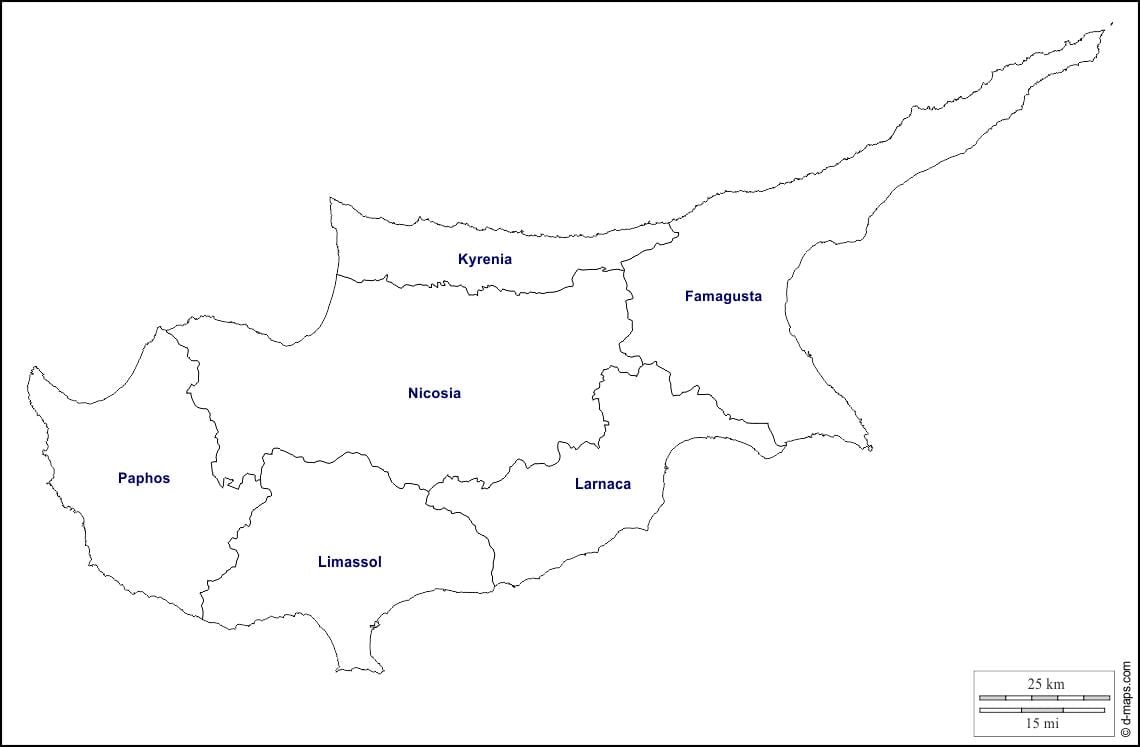 Mapu Cypru osnovy