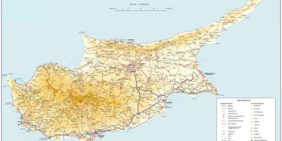 Mapa e4 Cyprus