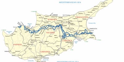 Mapa nissi beach Cyprus